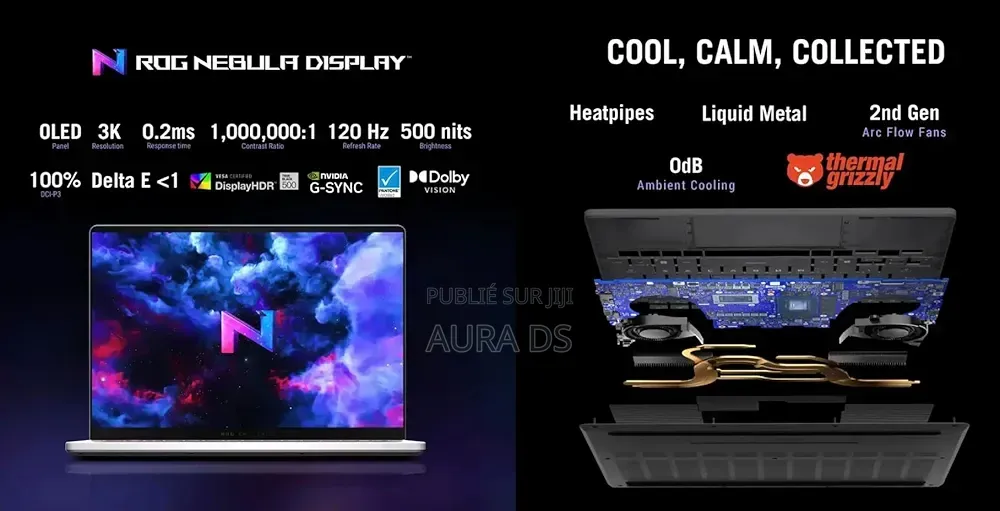 Nouveau Asus ROG Zephyrus G14 32GB AMD Ryzen 9 SSD 1T