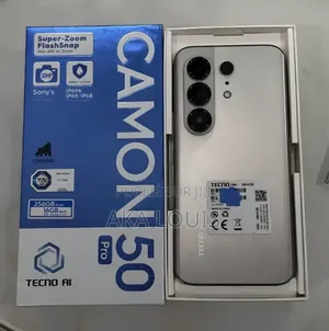 Nouveau Tecno Camon 50 256 GB Gris