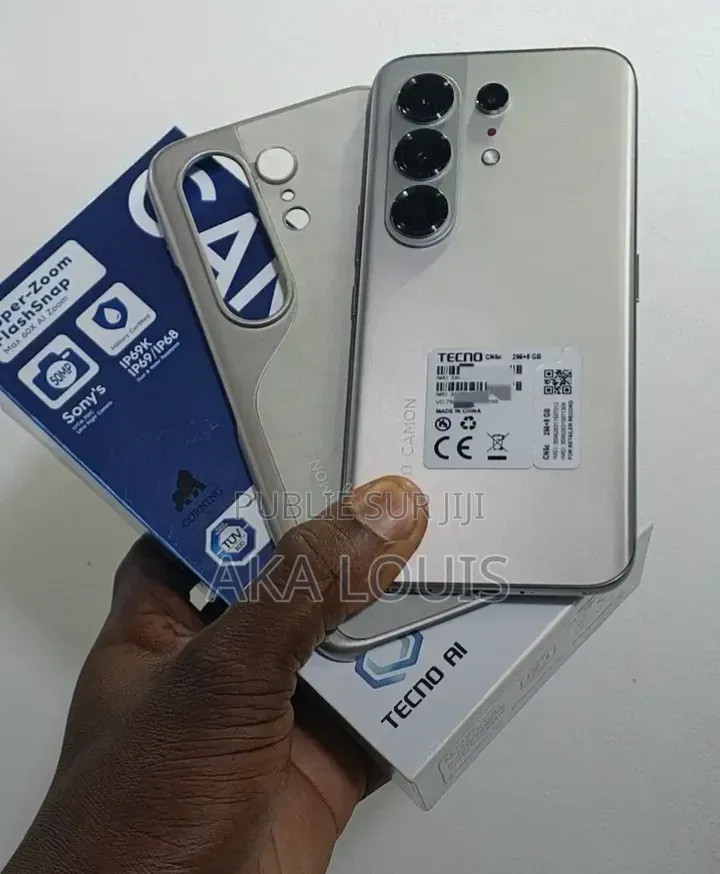 Nouveau Tecno Camon 50 256 GB Gris