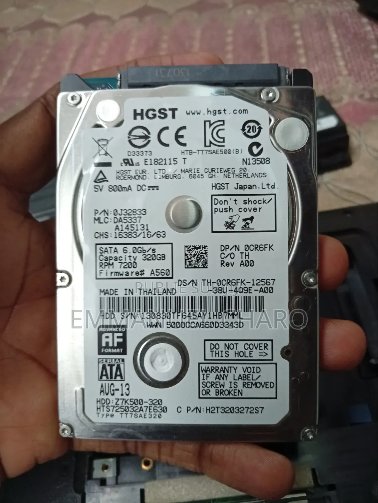 Ordinateur portable Toshiba Satellite C50 4GB AMD HDD 320GB