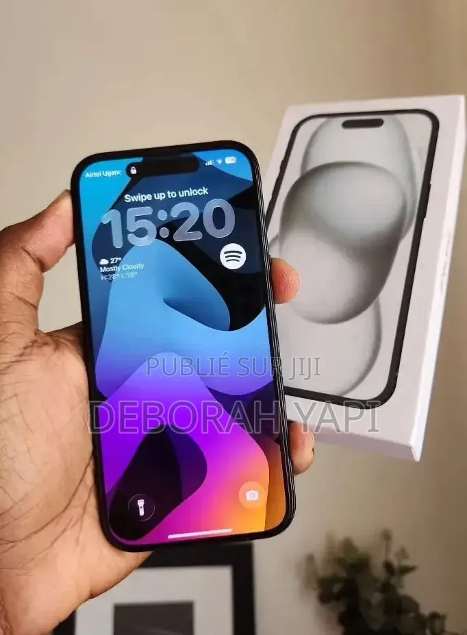 Nouveau Apple iPhone 15 512 GB Argenté