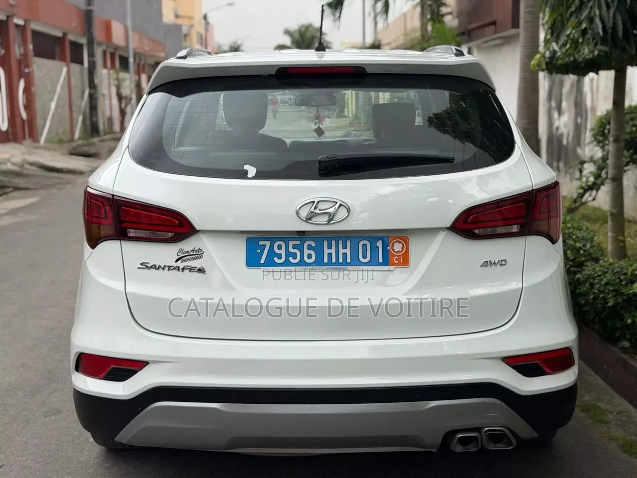 Hyundai Santa Fe 2016 Blanc
