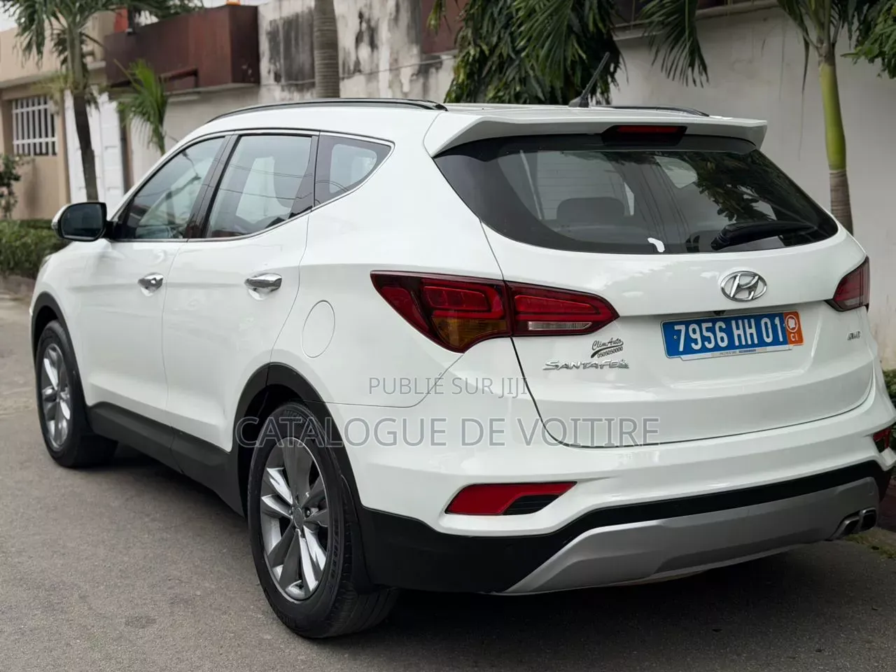 Hyundai Santa Fe 2016 Blanc