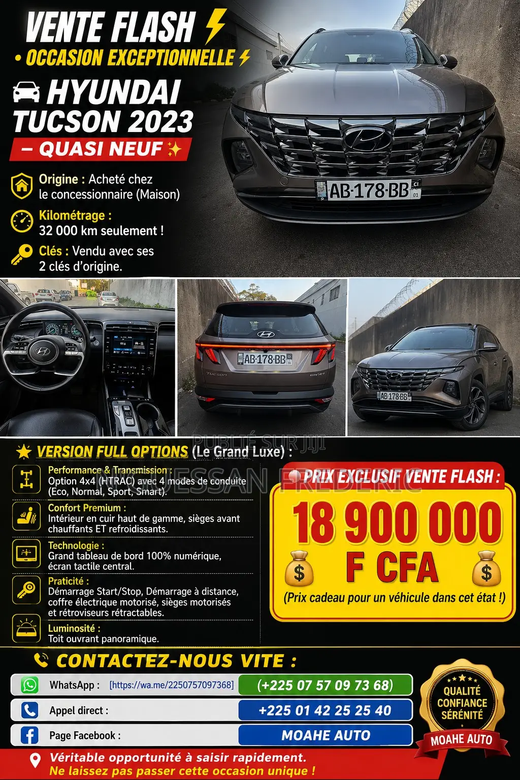 Hyundai Tucson 2023 Gris