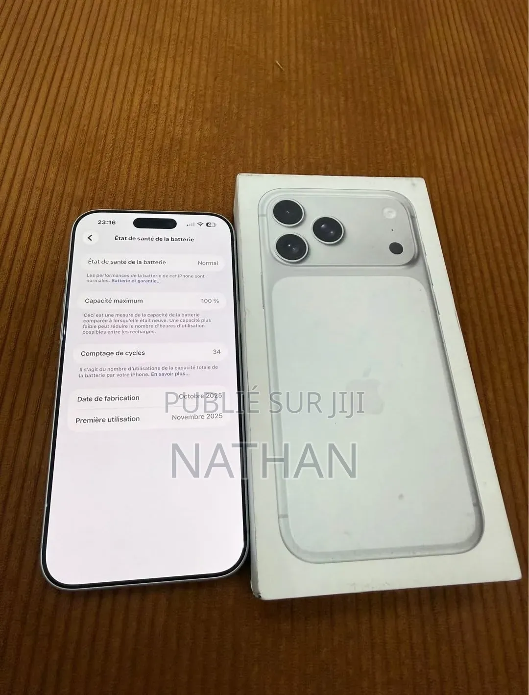 Nouveau Apple iPhone 17 Pro Max 256 GB Blanc