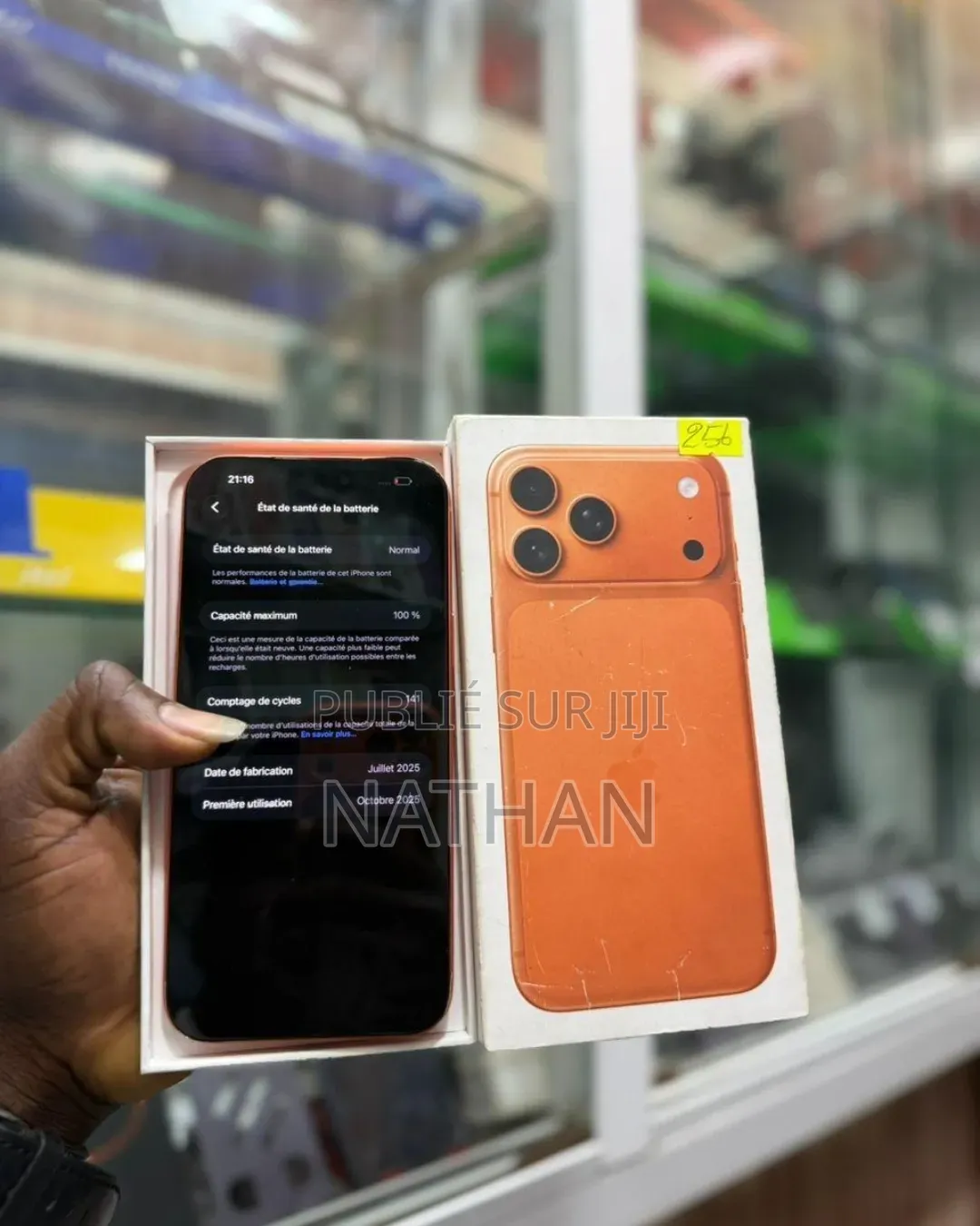 Nouveau Apple iPhone 17 Pro Max 256 GB Orange