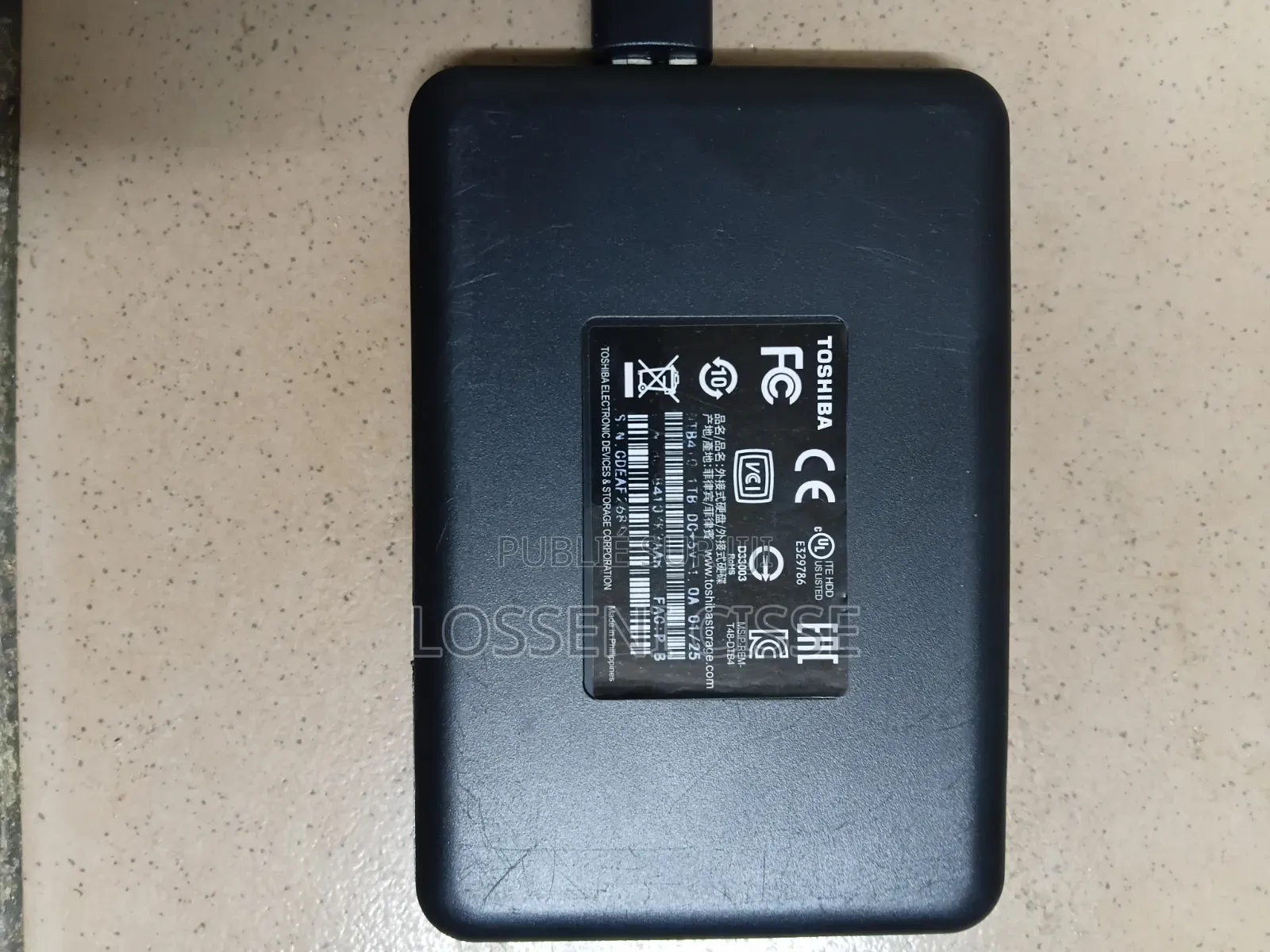 Disque Dur Externe 700 Go - Très Bon État