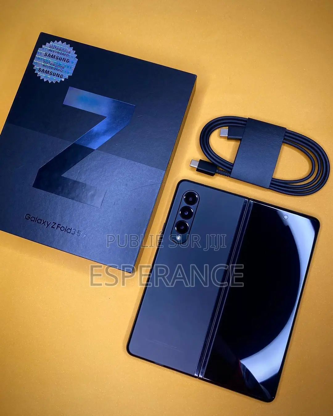 New Samsung Galaxy Z Fold 3 256 GB Black