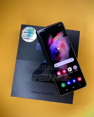 New Samsung Galaxy Z Fold 3 256 GB Black