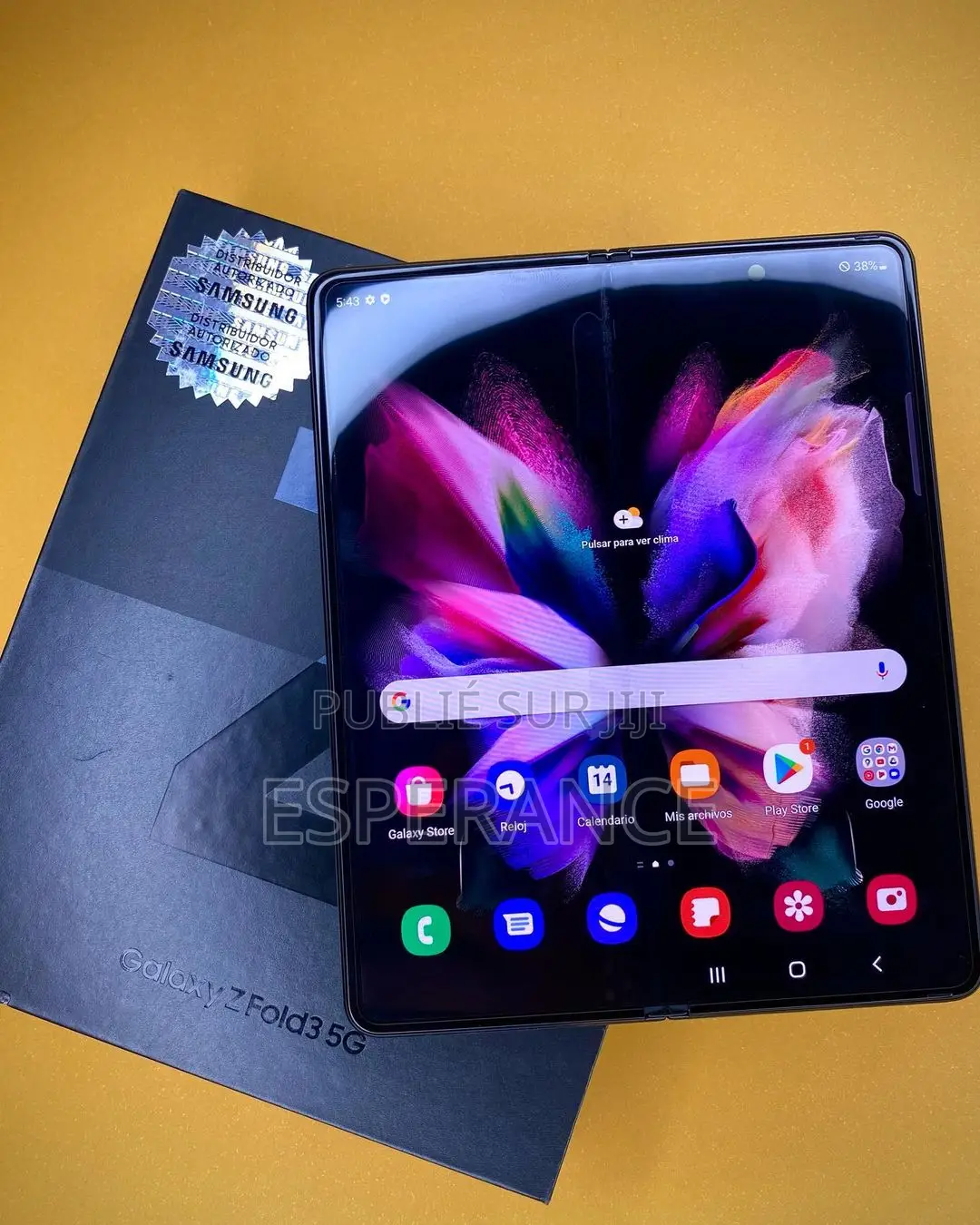 New Samsung Galaxy Z Fold 3 256 GB Black