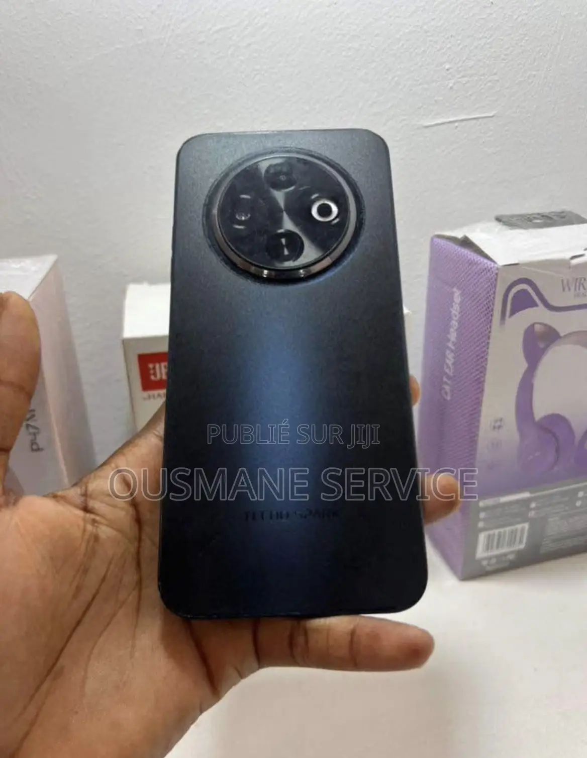 Nouveau Tecno Spark 30C 128 GB Noir