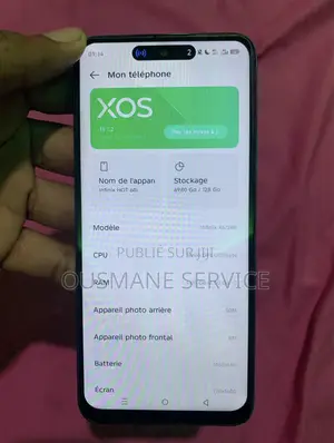 Nouveau Infinix Hot 60 Pro+ 256 GB Noir