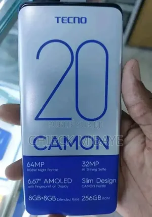Nouveau Tecno Pop 20 64 GB Blanc