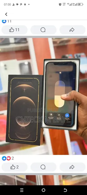 Nouveau Apple iPhone 12 Pro Max 512 GB Blanc