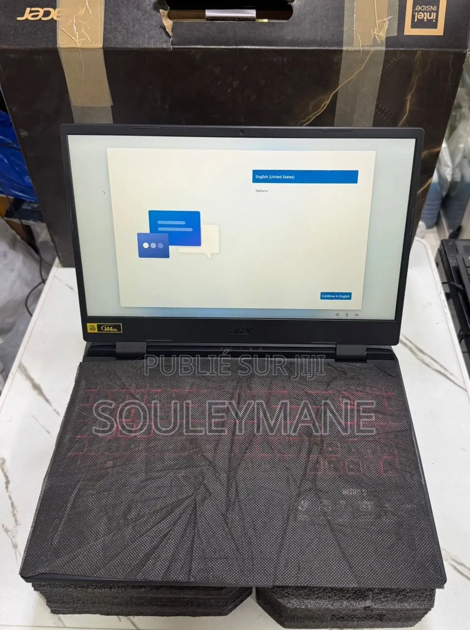 Nouveau Ordinateur portable Acer Nitro 5 16GB Intel Core i9 SSD 1T