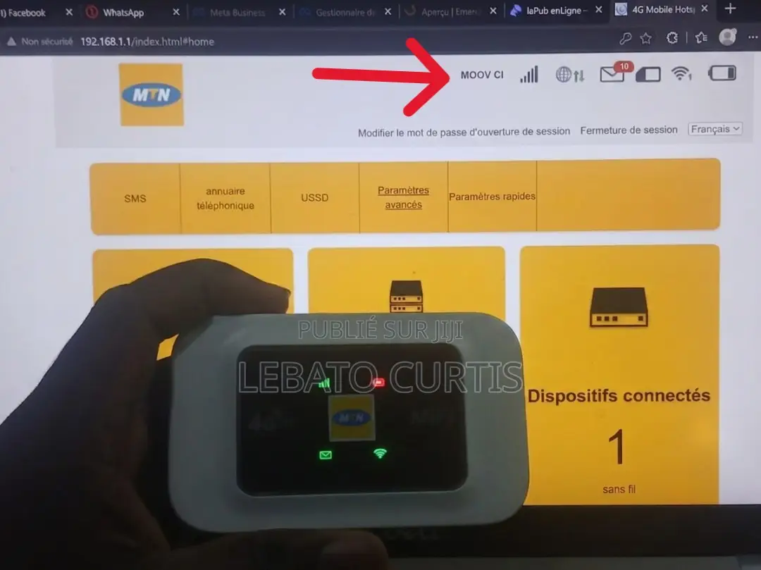 Pocket Wifi Universel