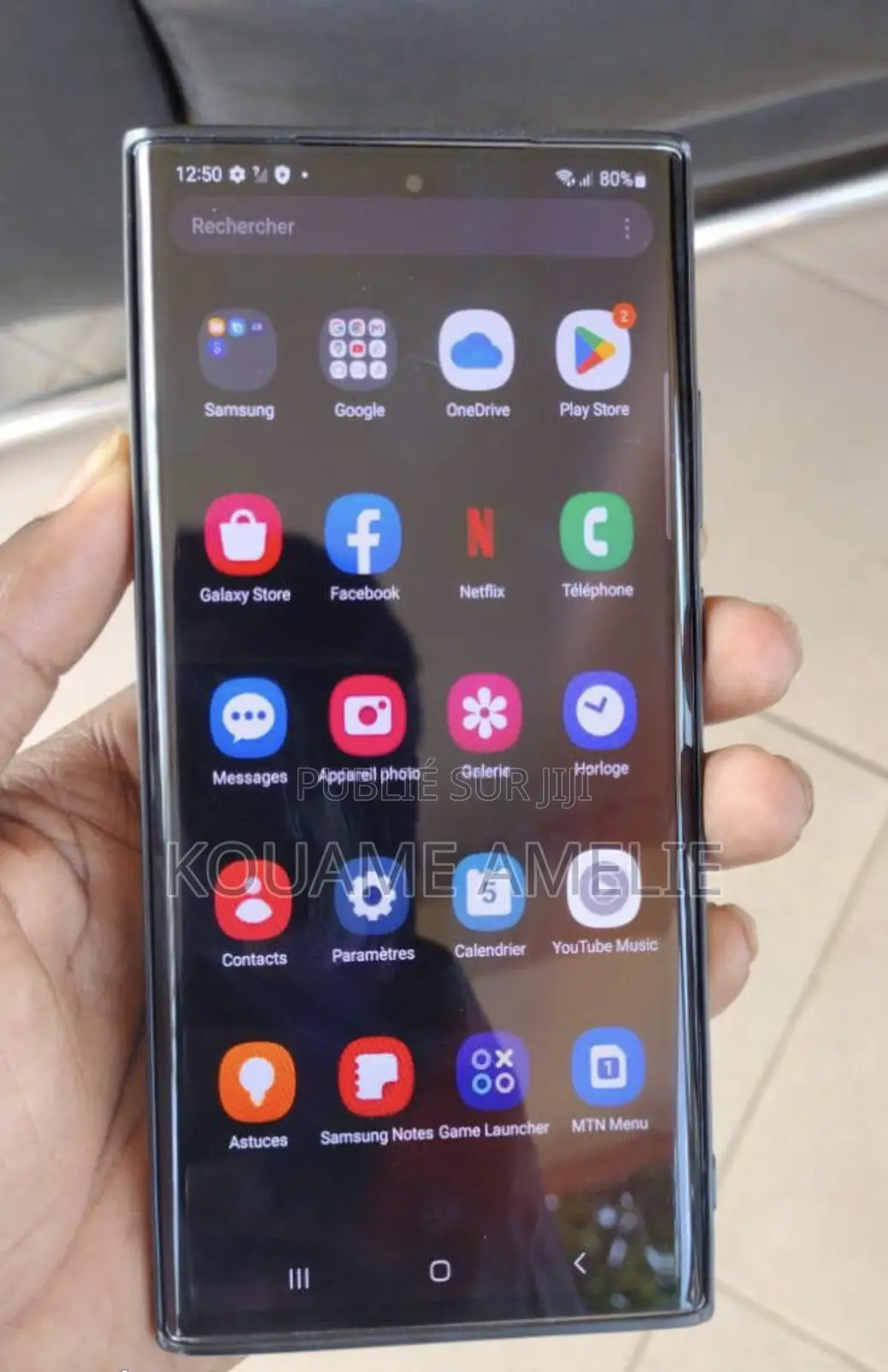 Nouveau Samsung Galaxy S21 5G 256 GB Noir