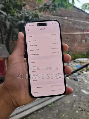 Nouveau Apple iPhone 15 128 GB Noir