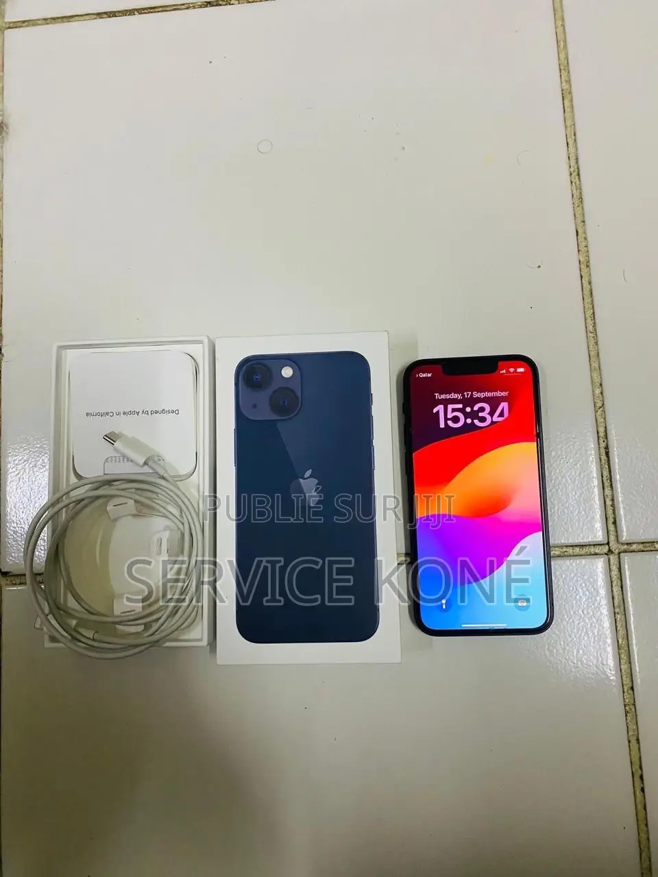Nouveau Apple iPhone 13 128 GB Blanc