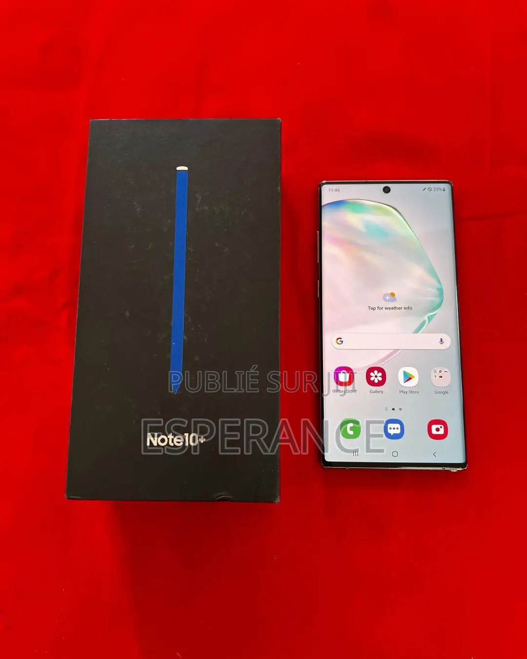 New Samsung Galaxy Note 10 Plus 256 GB Noir