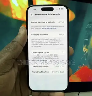 Nouveau Apple iPhone 16 256 GB Noir