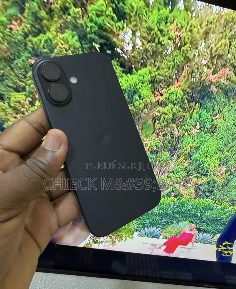 Nouveau Apple iPhone 16 256 GB Noir