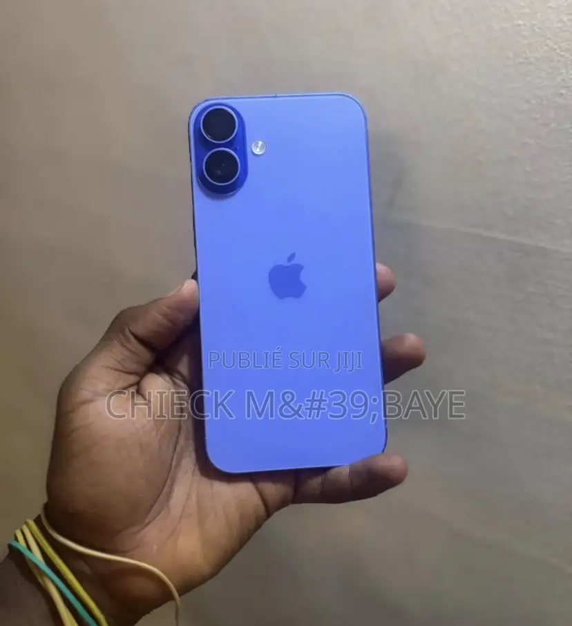 Nouveau Apple iPhone 16 256 GB Bleu