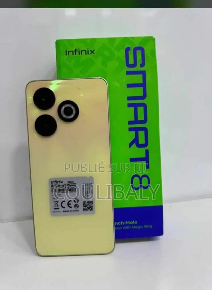 Nouveau Infinix Smart 10 128 GB Jaune