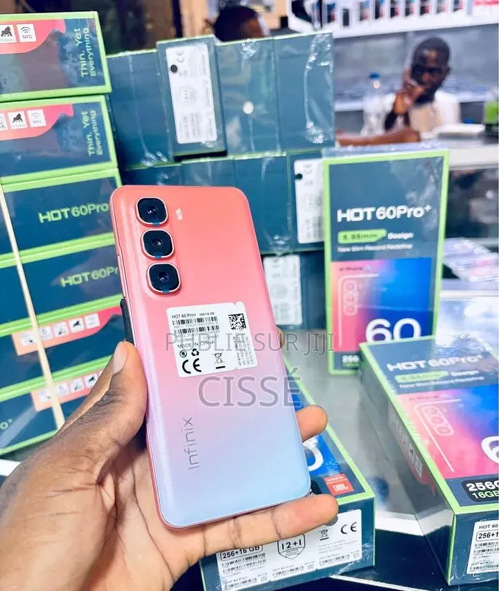 Nouveau Infinix Hot 60 Pro+ 256 GB Orange