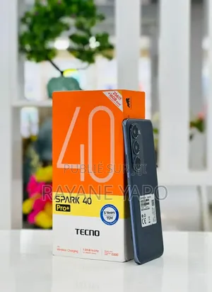 Nouveau Tecno Spark 40 Pro+ 256 GB Noir