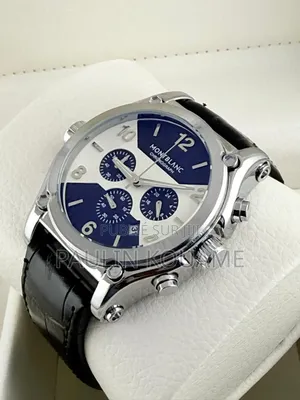 Montre Mont Blanc en Cuir