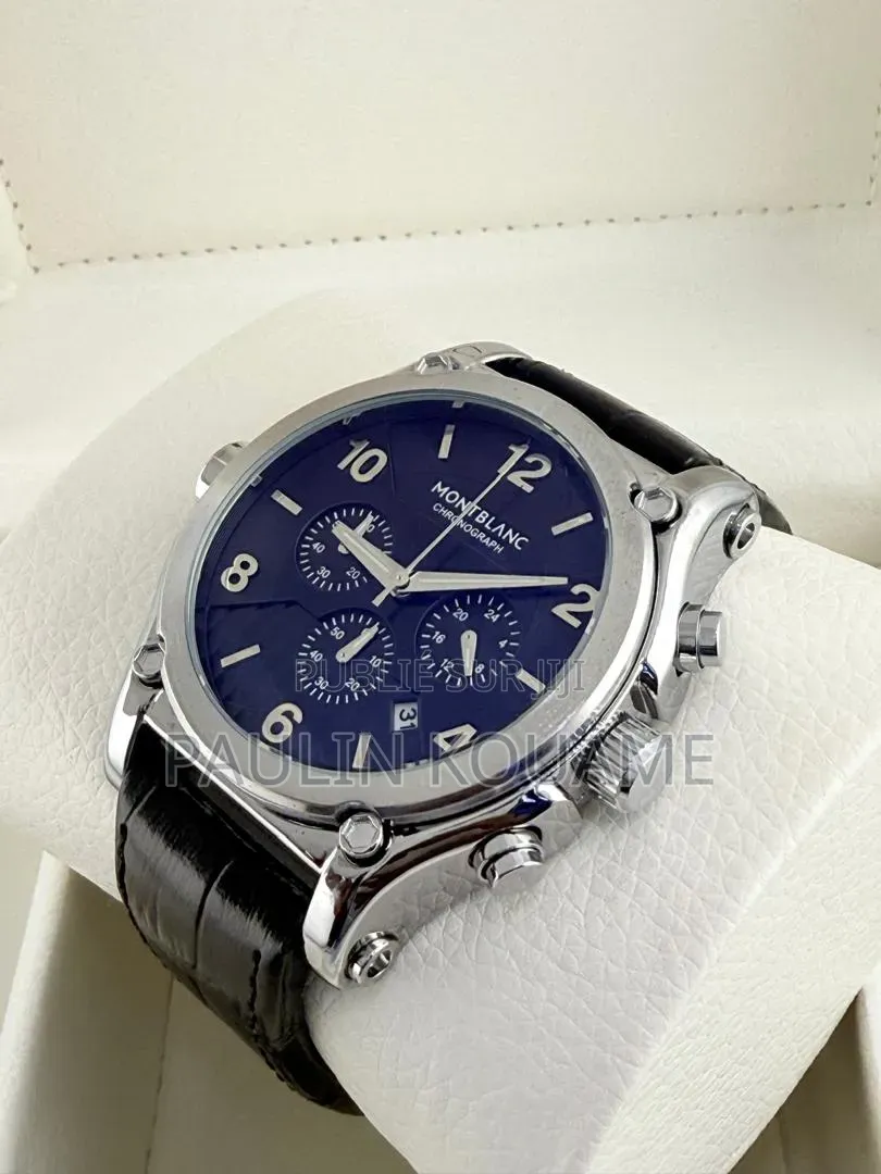 Montre Mont Blanc en Cuir