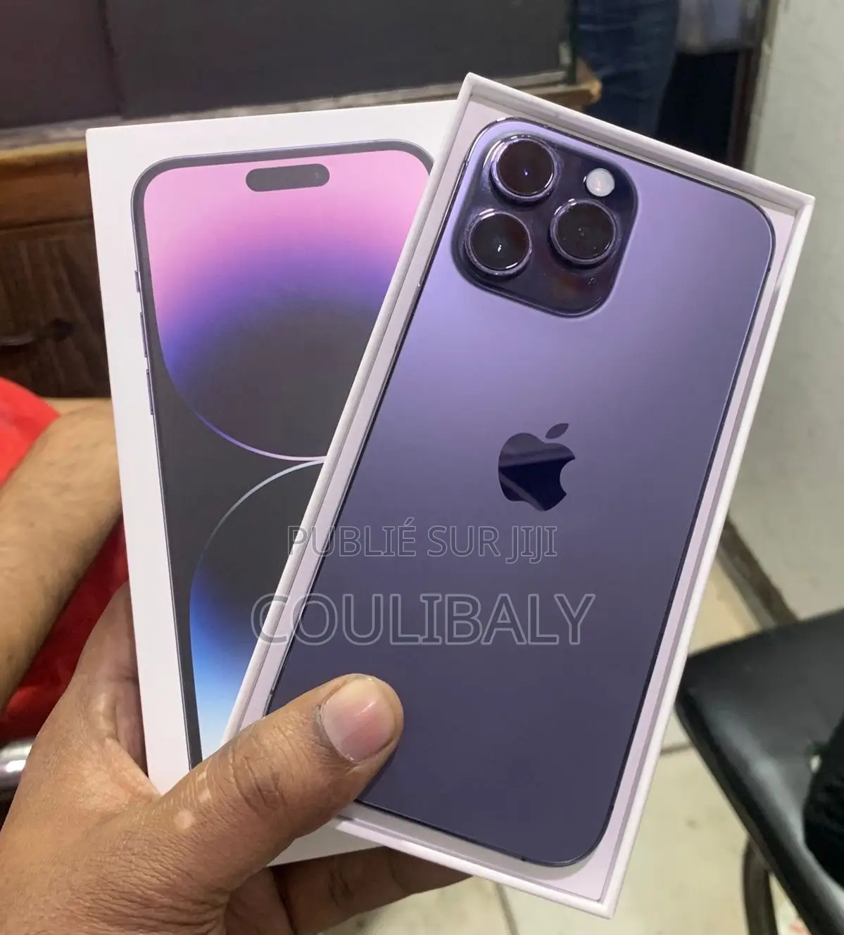 Nouveau Apple iPhone 14 Pro Max 128 GB Noir