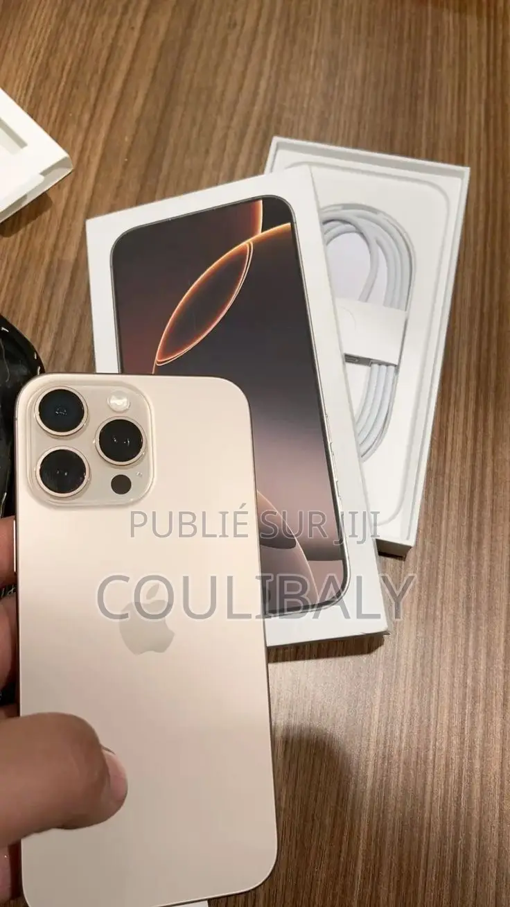 Nouveau Apple iPhone 16 Pro Max 256 GB Blanc