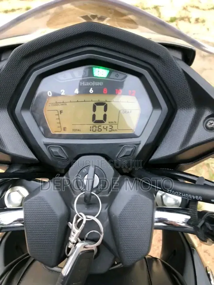 Nouveau Haojue DK150 2025 Noir