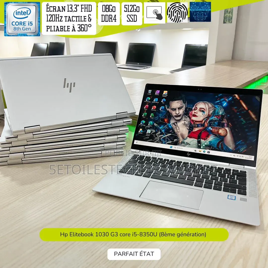 Nouveau HP EliteBook X360 1030 G3 8GB Intel Core i5 SSD 512GB