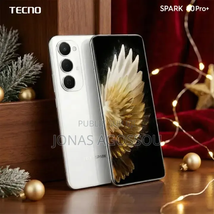 Nouveau Tecno Spark 40 Pro+ 256 GB Blanc