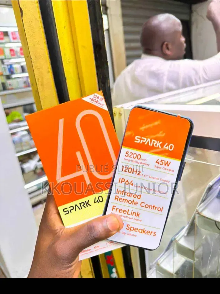 Nouveau Tecno Spark 40 128 GB Autre