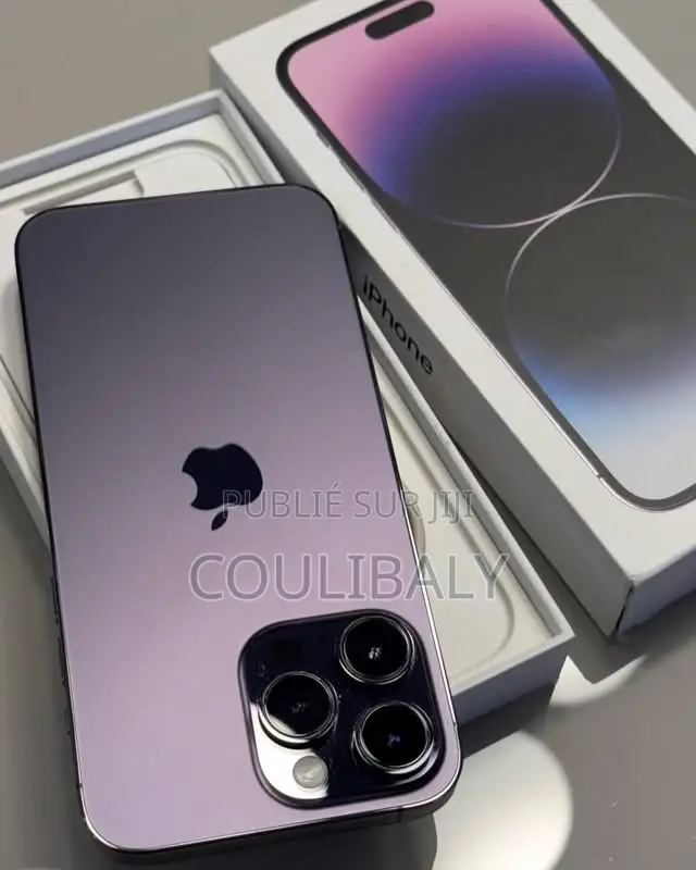 Nouveau Apple iPhone 14 Pro Max 256 GB Noir