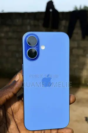 Nouveau Apple iPhone 16 128 GB Bleu