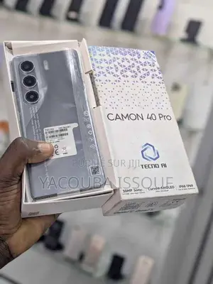 Nouveau Tecno Camon 40 Premier 256 GB Noir