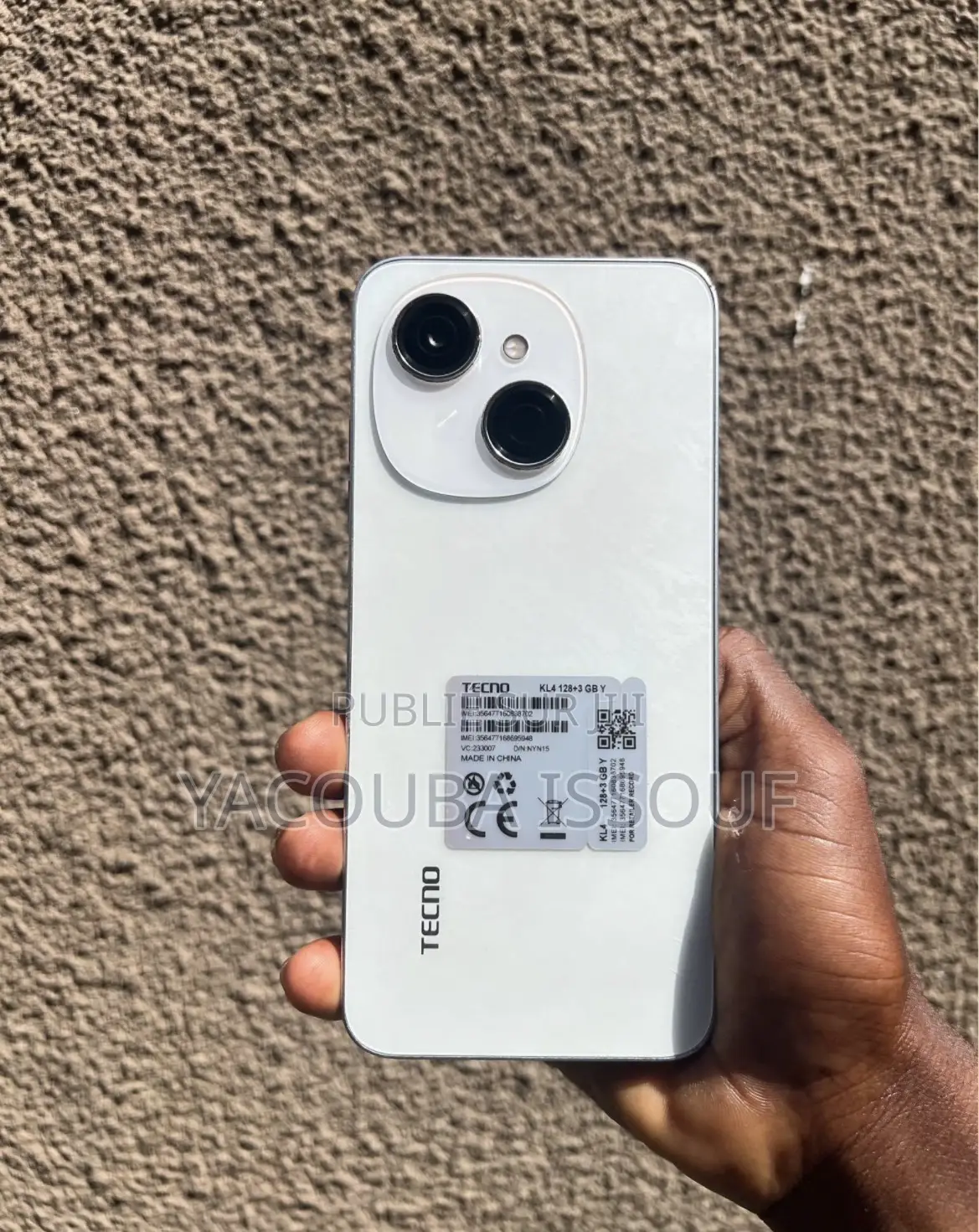 Nouveau Tecno Pop 9 64 GB Blanc