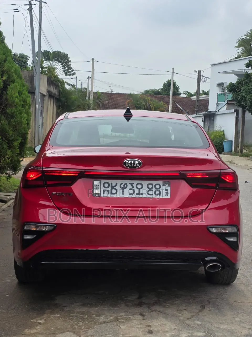 Kia Forte EX 2020 Rouge