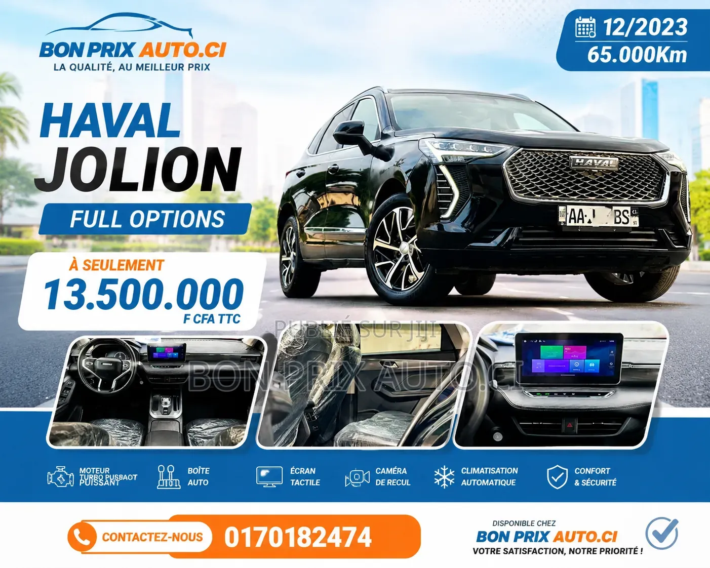 Nouveau Haval Jolion 2024 Noir