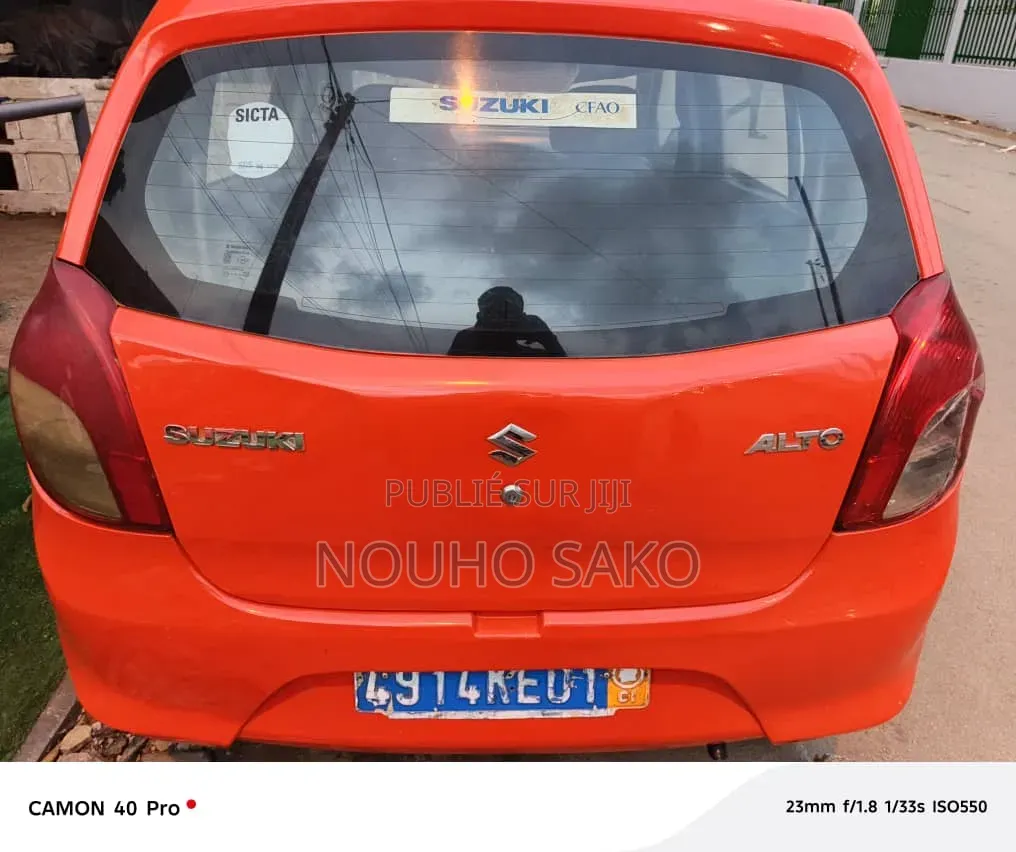 Suzuki Alto 2021 Orange