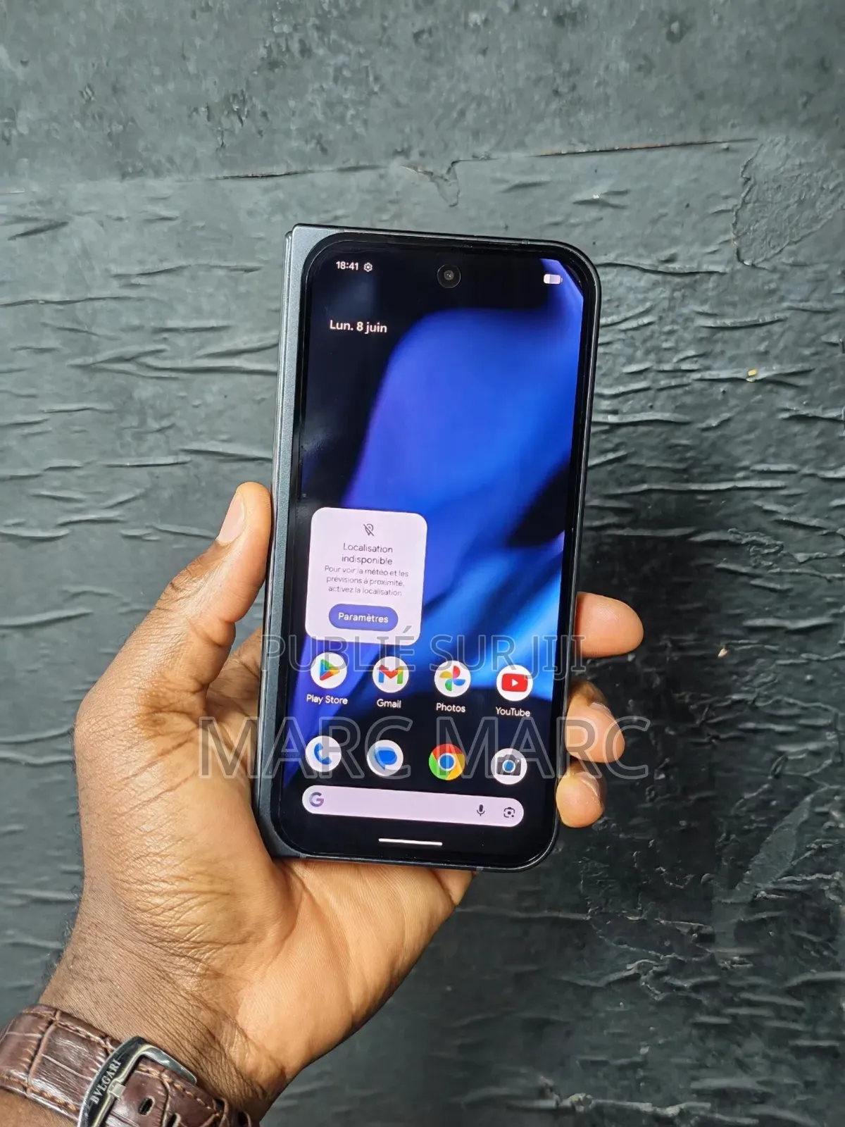 Nouveau Google Pixel 9 Pro Fold 256 GB Noir
