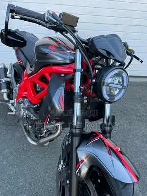 Nouveau Suzuki SFV650 2025 Noir