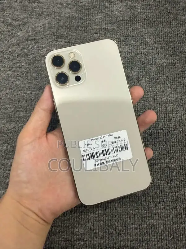 Nouveau Apple iPhone 12 Pro Max 128 GB Blanc