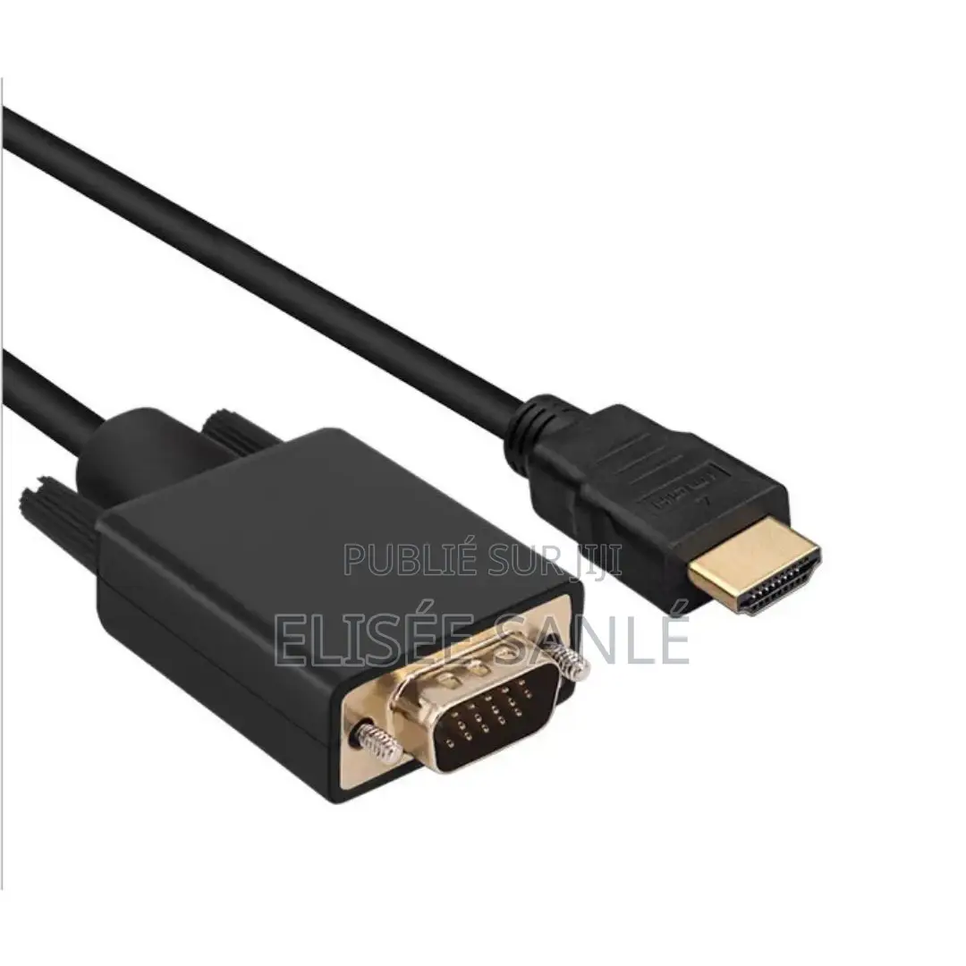 Câble Adaptateur Hdmi Vers Vga