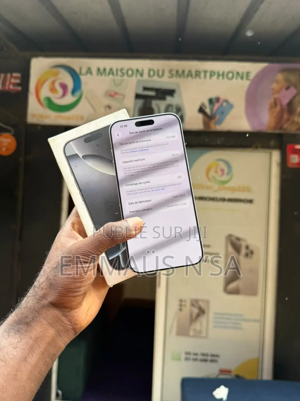 Nouveau Apple iPhone 16 Pro Max 256 GB Gris
